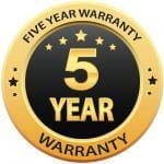5yr warranty