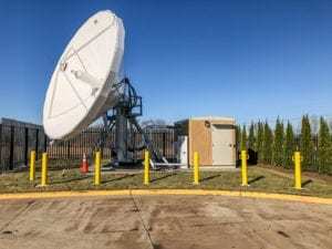 Fort Satellite Earth Station Build