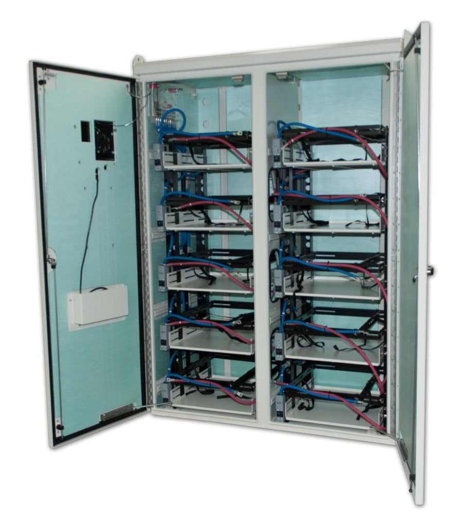 Battery Cabinet Dual Bay