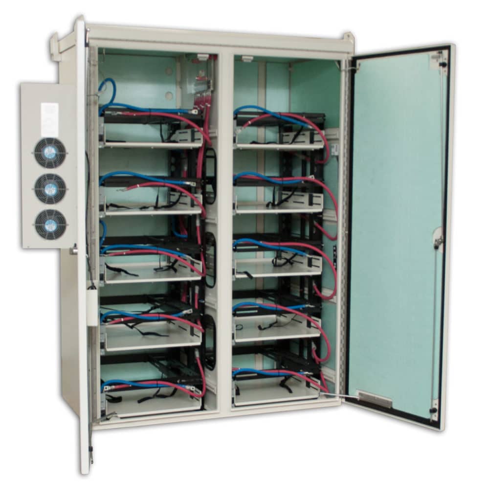 Battery Cabinet Dual Bay