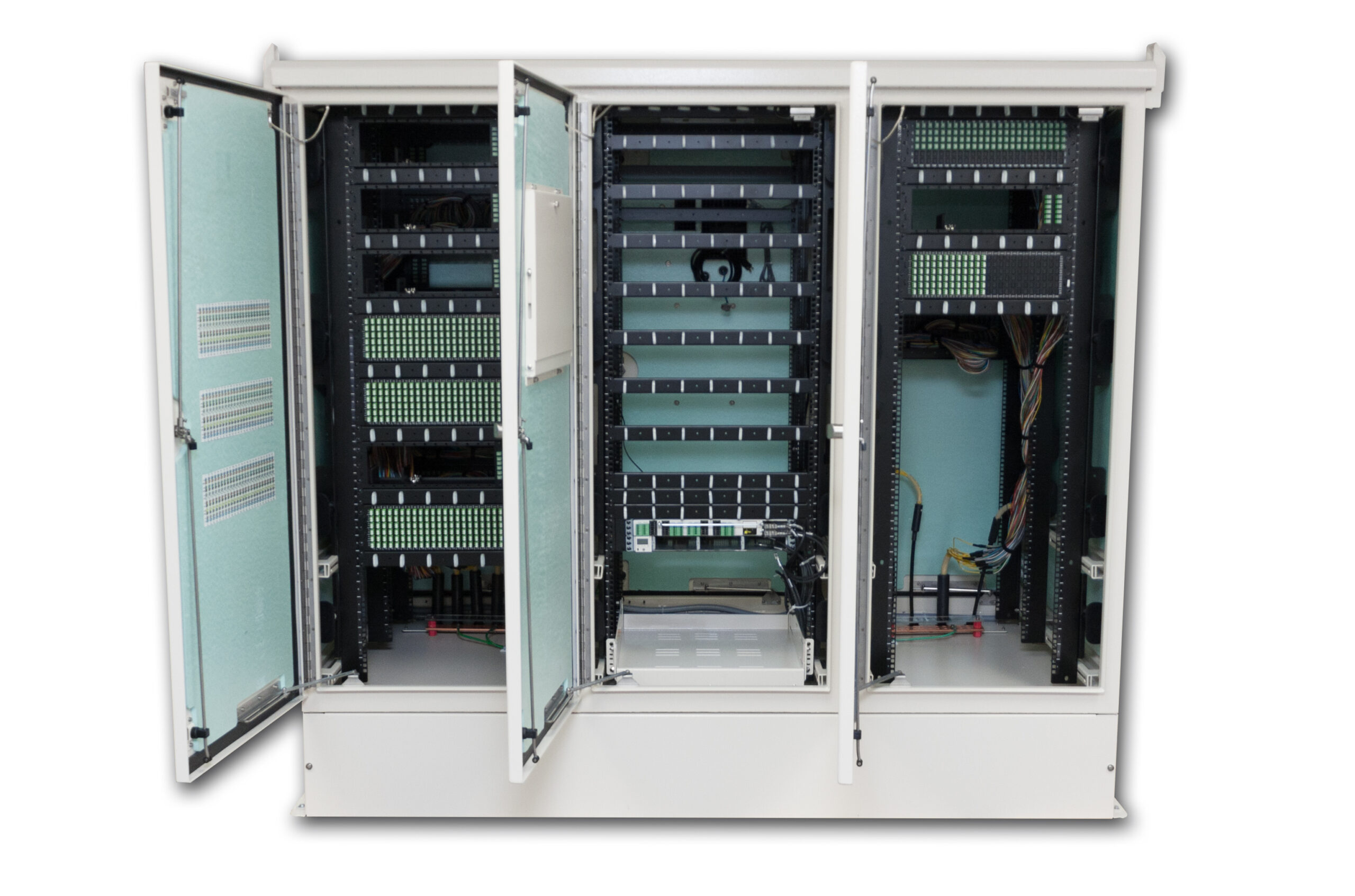 American Products telecommunications cabinet