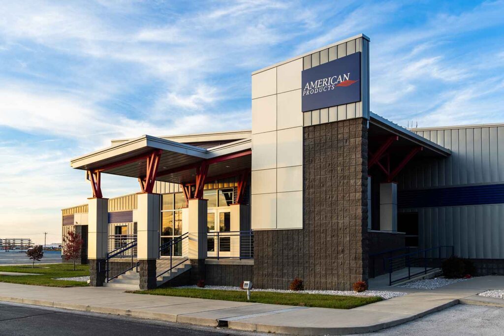 American Product Front Building