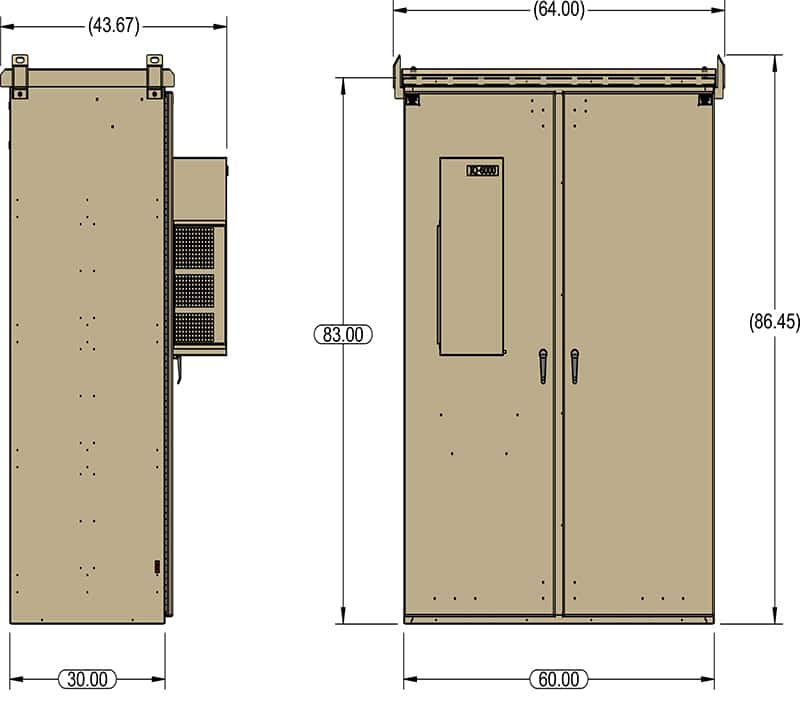 Battery-Cabinet-Single-Bay